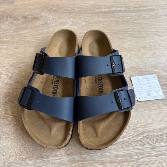 New size 39 Birkenstock Blue Arizona Sandals - Picture 6 of 11